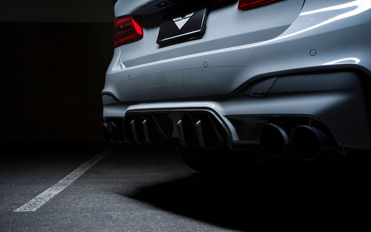 Vorsteiner BMW F90 M5 Rear Diffuser Carbon Fiber Glossy-Exterior-Silicon Valley Bimmer