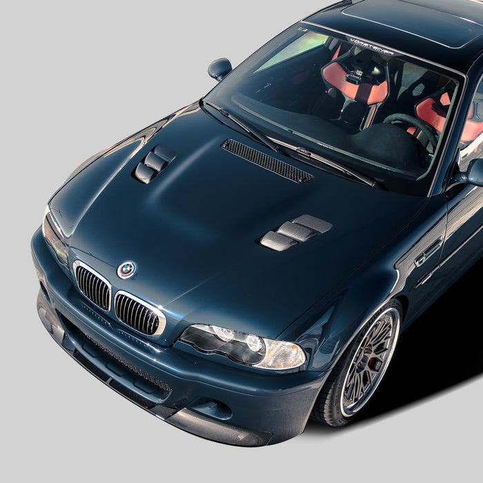 Vorsteiner E46 M3 V20 Carbon Aero Hood-Exterior-Silicon Valley Bimmer