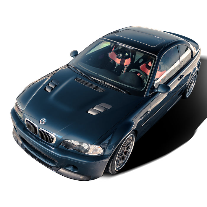 Vorsteiner E46 M3 V20 Carbon Replacement Front Splitter - 1-Piece-Exterior-Silicon Valley Bimmer