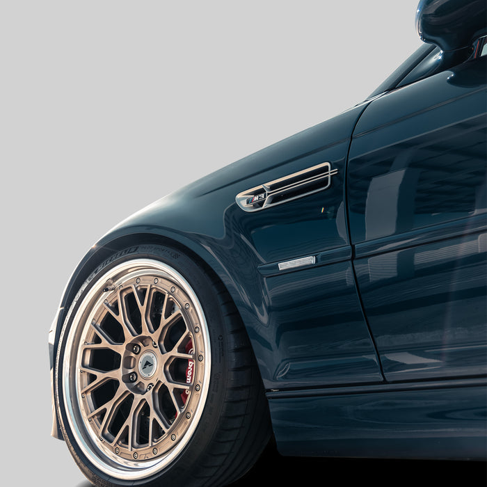 Vorsteiner E46 M3 V20 Limited Edition Side Grille Set - Nickel Plated-Exterior-Silicon Valley Bimmer