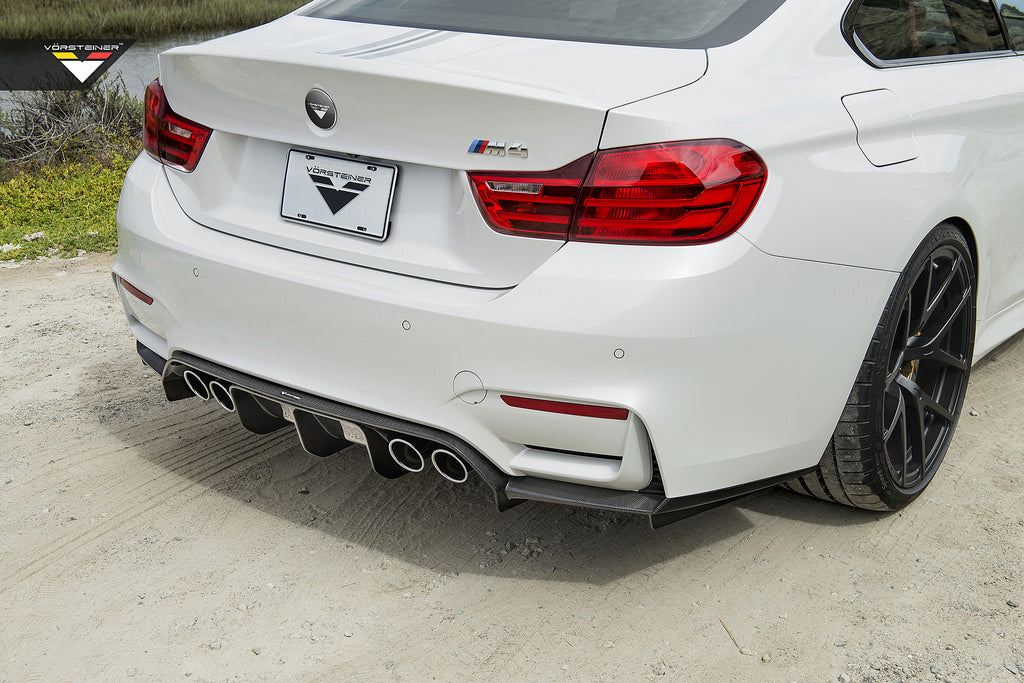 Vorsteiner F8X M3 / M4 Carbon Fiber Rear Diffuser-Exterior-Silicon Valley Bimmer