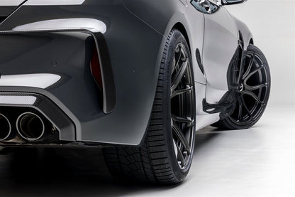 Vorsteiner F9X M8 Carbon Fiber Aero Rear Bumper Eyebrows-Exterior-Silicon Valley Bimmer