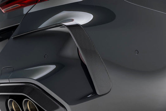 Vorsteiner F9X M8 Carbon Fiber Aero Rear Bumper Eyebrows-Exterior-Silicon Valley Bimmer