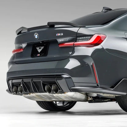 Vorsteiner G80 M3 Dry Carbon Aero Trunk Spoiler - 2x2 Gloss Finish-Exterior-Silicon Valley Bimmer