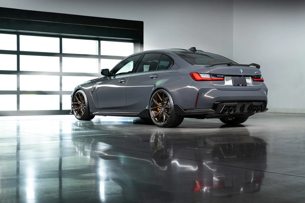 Vorsteiner G80 M3 Dry Carbon Aero Trunk Spoiler - 2x2 Gloss Finish-Exterior-Silicon Valley Bimmer