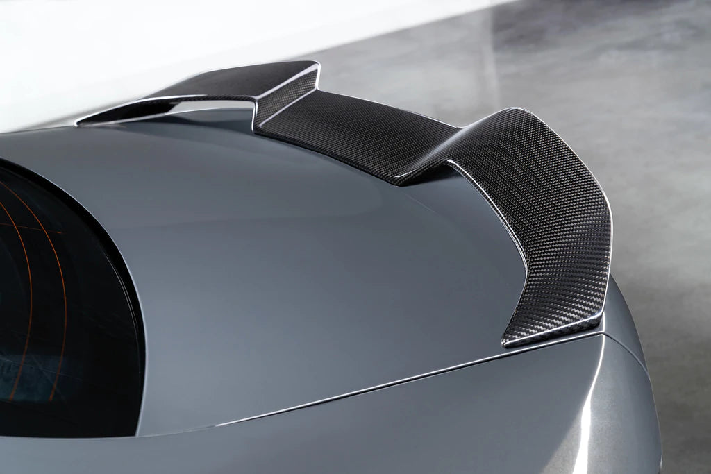 Vorsteiner G80 M3 Dry Carbon Aero Trunk Spoiler - 2x2 Gloss Finish-Exterior-Silicon Valley Bimmer