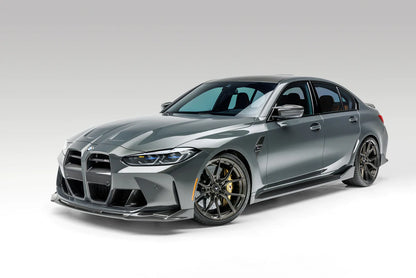 Vorsteiner G8X M3 / M4 Dry Carbon Aero Front Lip - 2x2 Gloss Finish-Exterior-Silicon Valley Bimmer