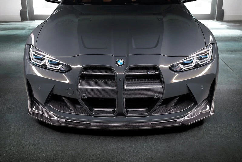 Vorsteiner G8X M3 / M4 Dry Carbon Aero Front Lip - 2x2 Gloss Finish-Exterior-Silicon Valley Bimmer