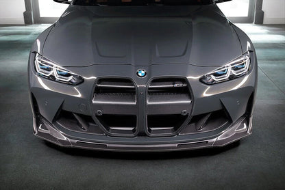 Vorsteiner G8X M3 / M4 Dry Carbon Aero Front Lip - 2x2 Gloss Finish-Exterior-Silicon Valley Bimmer