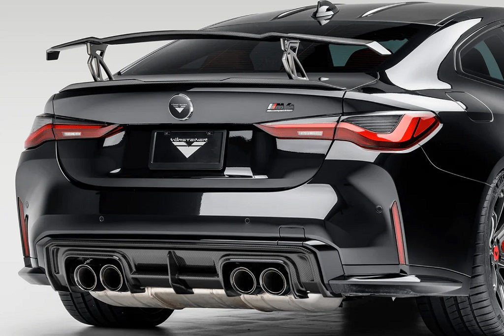 Vorsteiner G8X M3 / M4 Dry Carbon Rear Diffuser - 2x2 Gloss Finish-Exterior-Silicon Valley Bimmer