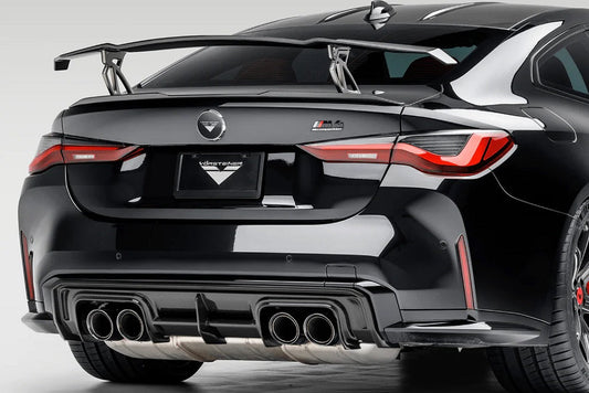 Vorsteiner G8X M3 / M4 Dry Carbon Rear Diffuser - 2x2 Gloss Finish-Exterior-Silicon Valley Bimmer