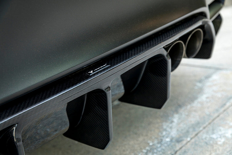 Vorsteiner GTS-V F8X M3 / M4 Carbon Rear Diffuser-Exterior-Silicon Valley Bimmer
