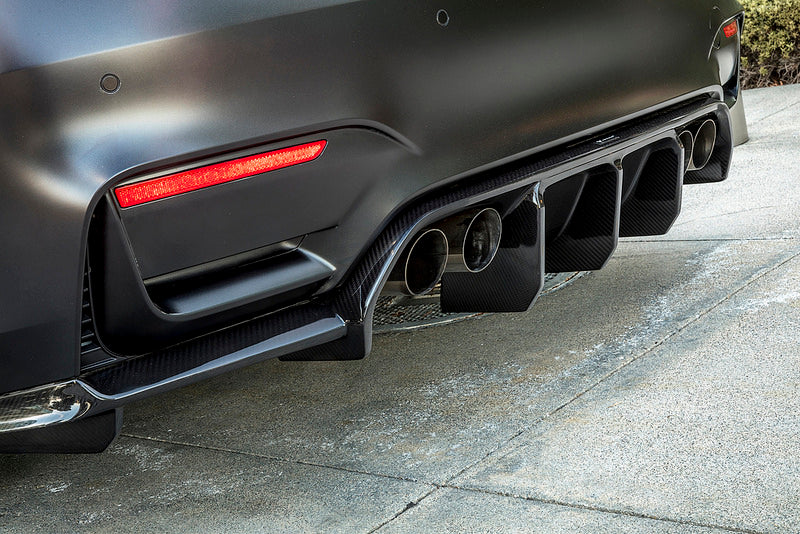 Vorsteiner GTS-V F8X M3 / M4 Carbon Rear Diffuser-Exterior-Silicon Valley Bimmer