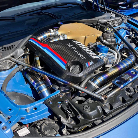 RK-Titanium BMW F8x S55 V2 Front Mount Intakes