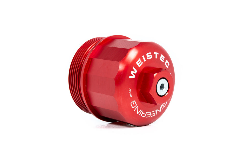 Weistec FXX (S63/S63TU) Billet Oil Filter Housing Cap-Exterior-Silicon Valley Bimmer