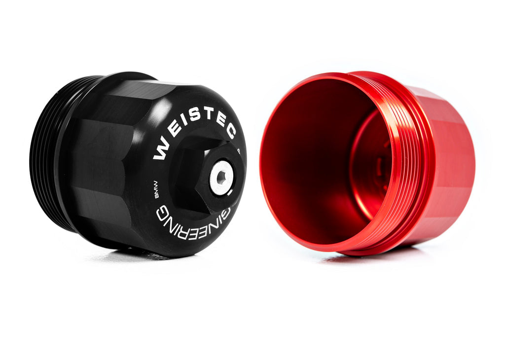 Weistec FXX (S63/S63TU) Billet Oil Filter Housing Cap-Exterior-Silicon Valley Bimmer
