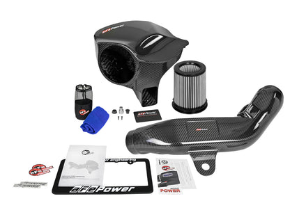 aFe Black Series Carbon Fiber CAIS w/PDS Filter 16-18 BMW M2 (F87) L6-3.0L-Performance-Silicon Valley Bimmer