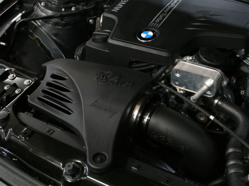 aFe MagnumFORCE Intake Stage-2 Si Pro Dry S BMW 328i (F30) 2012-15 L4 2.0L Turbo N20-Performance-Silicon Valley Bimmer