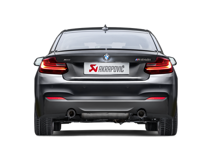 Akrapovic 16-17 BMW M240i (F22 F23) Evolution Line Cat Back (SS) w/ Carbon Tips (Req. Link Pipe)