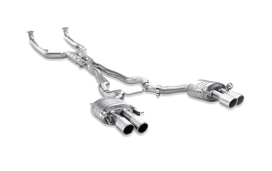 Akrapovic F06 M6 Evolution Exhaust System w/ Carbon Tail Pipe Set (Titanium)