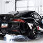 AWE 2020 Toyota Supra A90 Non-Resonated Touring Edition Exhaust - 5in Diamond Black Tips