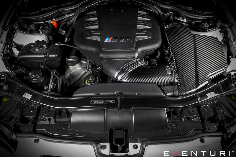 Eventuri BMW E9X M3 (S65) Black Carbon Airbox Lid - Gloss