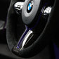 BMW M Performance F-Chassis Steering Wheel Trim - Gloss Carbon