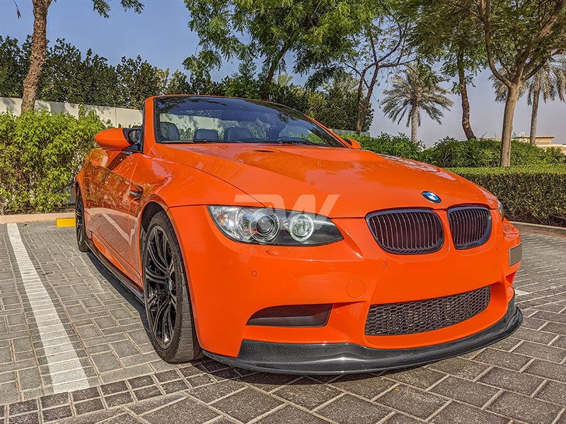 RW Carbon BMW E9X M3 Carbon Fiber Arkym Style Front Lip