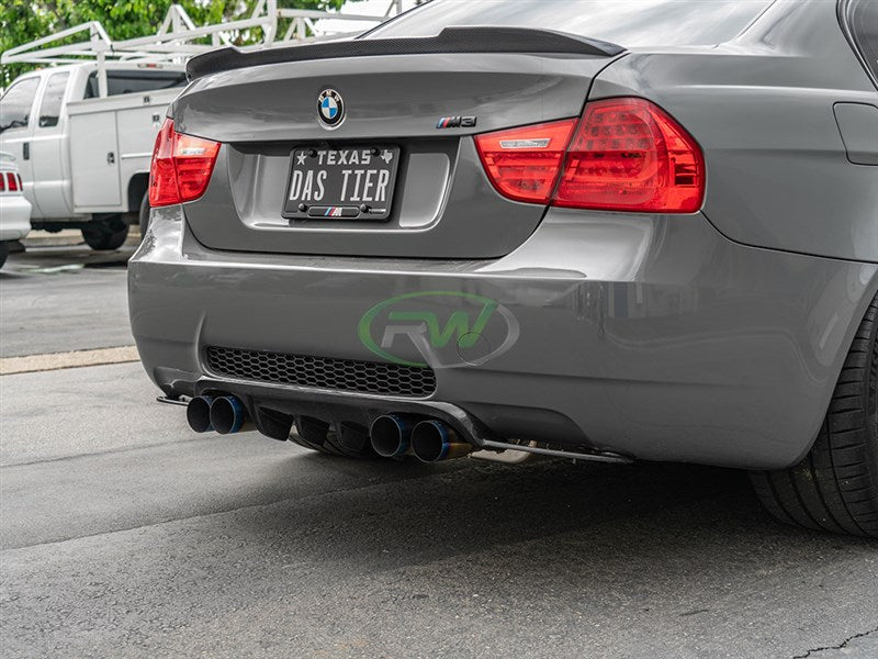 RW Carbon BMW E90 M3 Hamann Style Carbon Fiber Diffuser