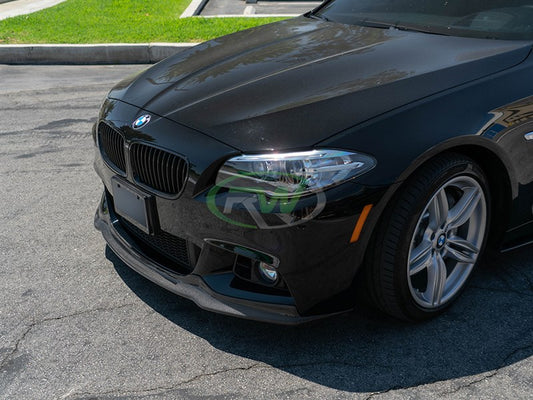 RW Carbon BMW F10 Arkym Style Carbon Fiber Front Lip