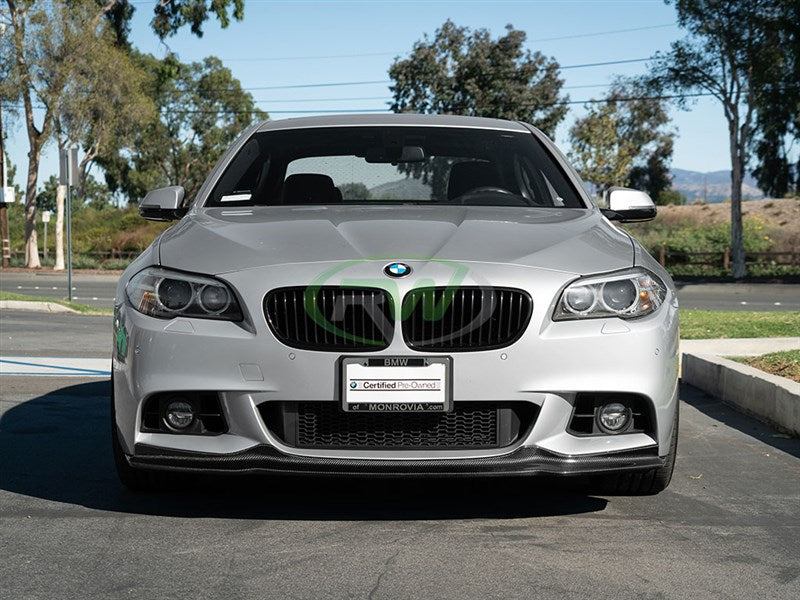 RW Carbon BMW F10 Arkym Style Carbon Fiber Front Lip