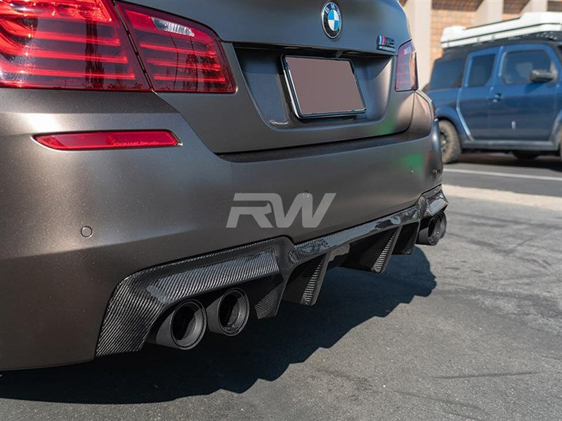 RW Carbon BMW F10 M5 DTM Carbon Fiber Rear Diffuser