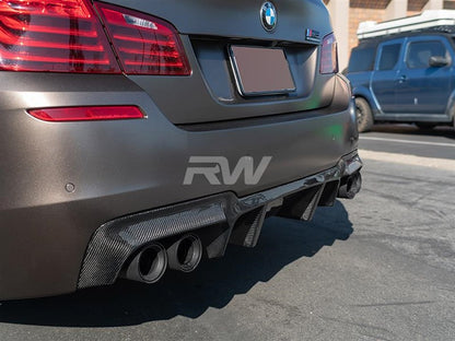 RW Carbon BMW F10 M5 DTM Carbon Fiber Rear Diffuser