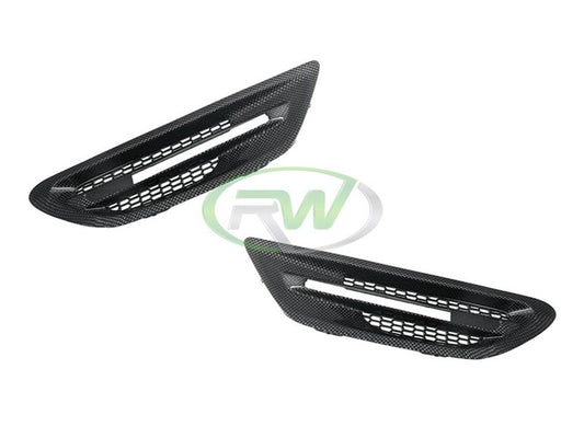 RW Carbon BMW F10 M5 Carbon Fiber Fender Grilles