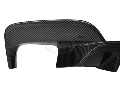 RW Carbon BMW F06 F12 F13 640i 650i M6 Carbon Fiber Diffuser