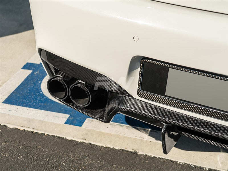 RW Carbon BMW F06 F12 F13 GTX Carbon Fiber Diffuser