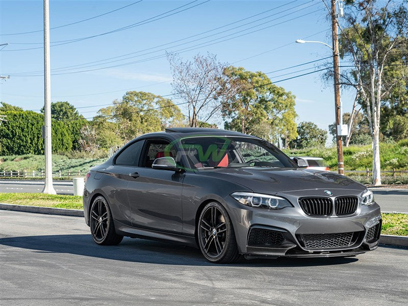 RW Carbon BMW F22 F23 Performance Style CF Front Lip