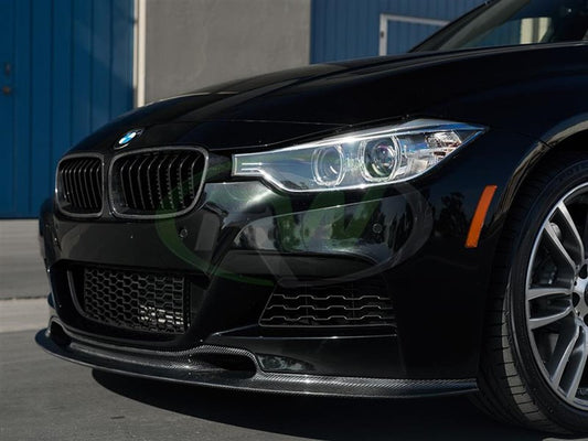 RW Carbon BMW F30 F31 Varis Style Carbon Fiber Front Lip