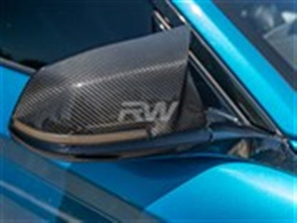RW Carbon BMW F22 F30 F32 M Styled Carbon Fiber Mirror Caps