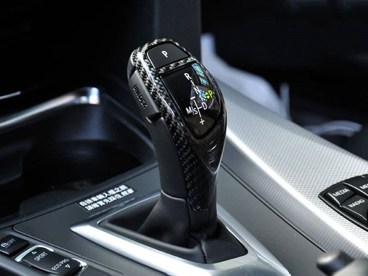 RW Carbon BMW Carbon Fiber Gear Selector Cover - M Sport