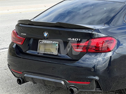 RW Carbon BMW F36 GTX Carbon Fiber Trunk Spoiler