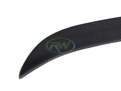 RW Carbon BMW F36 3D Style Carbon Fiber Trunk Spoiler