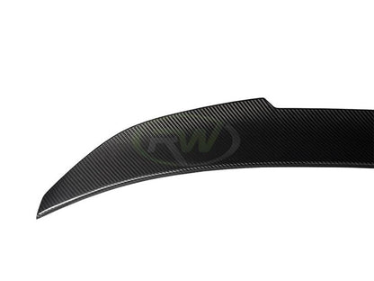 RW Carbon BMW F30 / F80 M3 GTX V2 Carbon Fiber Trunk Spoiler