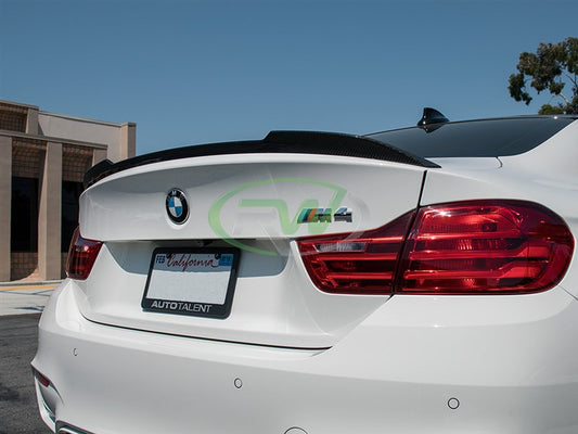 RW Carbon BMW F82 M4 CS Style CF Trunk Spoiler