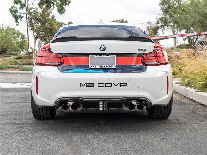 RW Carbon BMW F87 M2 Carbon Fiber Kholen Style Diffuser