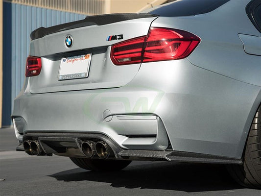 RW Carbon BMW F8X M3/M4 Exotics Style CF Diffuser