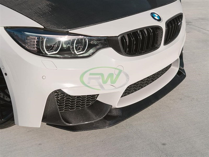 RW Carbon BMW F8X M3/M4 GTS Style CF Front Lip Spoiler