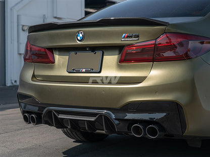 RW Carbon BMW F90 M5 Performance Style CF Diffuser