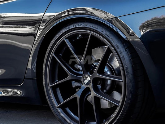 RW Carbon BMW F90 M5/G30 5-Series Carbon Fiber Rear Wheel Arch Extensions