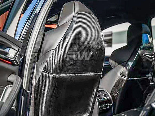 RW Carbon BMW F90 M5 Carbon Fiber Seat Backs
